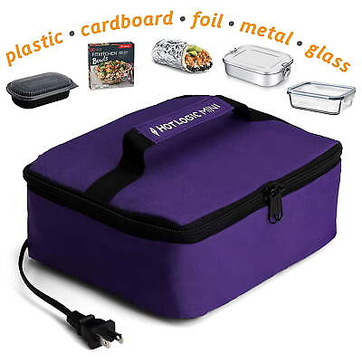 #ad Portable Thermal Food Warmer for Office amp; Travel Food Storage Container Purple $30.98
