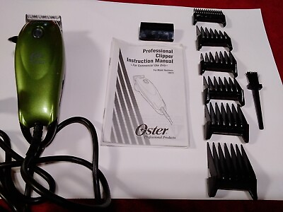 Oster O2 AZTEQ Professional Adjustable Clipper 8 pcs Set # 76975 090 $39.99
