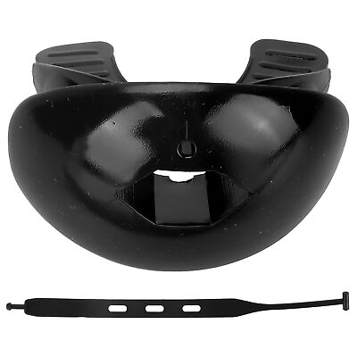 #ad Black Professional Football Shock Mouthguard Black White Adults And Junior HR6 $11.13
