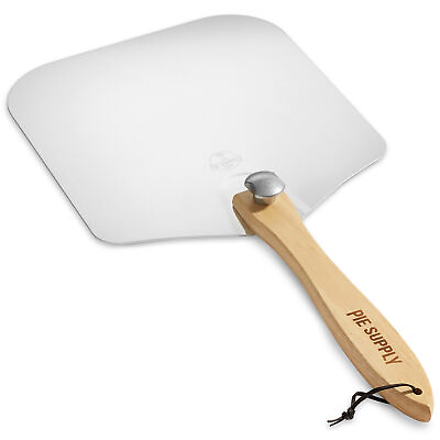 Aluminum Pizza Peel Paddle w Foldable Handle for Baking Oven amp; Grill $18.49