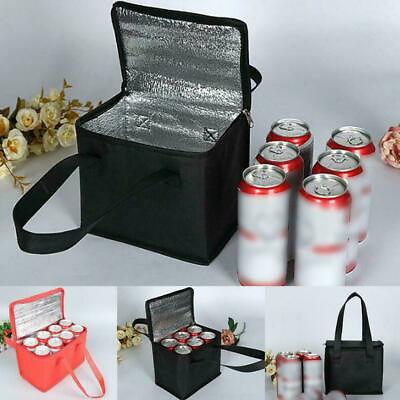 Lunch Picnic Camping Insulated Thermal Cooler Box Food Bag Drink Cool S5 C $4.16