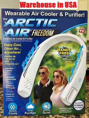 ️Personal Air Cooler 3 Speed Artic Air LightWeight Cordless Arctic Air Freedom $18.11