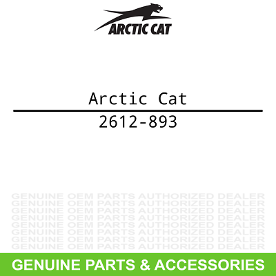 Arctic Cat 2612 893 Grommet Rubber Upr Textron Snowmobile $22.99