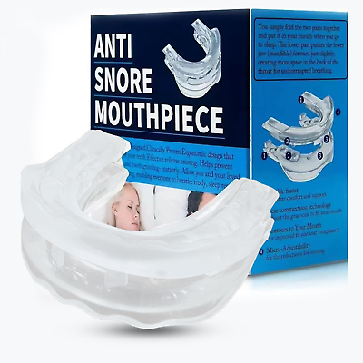 #ad Anti Snoring Mouth Guard Reusable Mouth Guard for Stop Snoring at Night anti Sn $53.99
