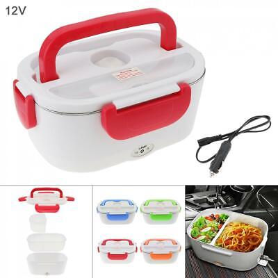 #ad 12V 1.5L Split Type Portable Food Warmer Heating Keeping Electric Lunch Box $29.03