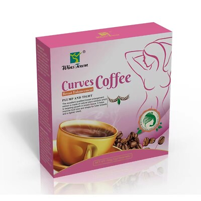 #ad #ad 2box*16teabag Curves Coffee Breast Enhancement Big Breast Herbal Instant Coffee $29.99