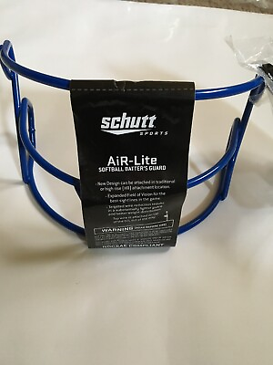#ad Schutt Sports AiR Lite ROYAL Softball Batter#x27;s Helmet Guard 123300 Size 7 — 712 $44.88