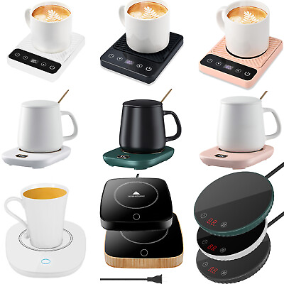 #ad Electric Warmer Heater Pad Coffee Tea Milk Mug Cup Warmer Mat Office Home Gift $24.91