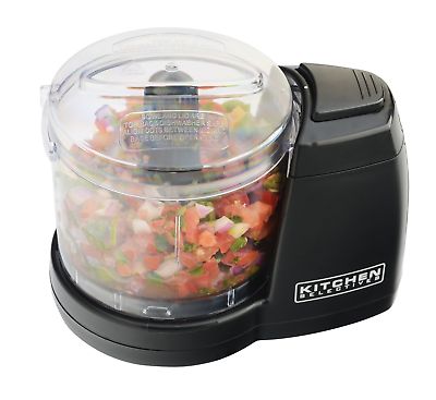 Electric Food Chopper Mini Compact Processor Kitchen Onions Vegetable Chopping $27.78