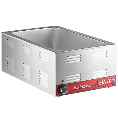 #ad Avantco W50 12quot; x 20quot; Full Size Electric Countertop Food Warmer 120V 1200W $120.04