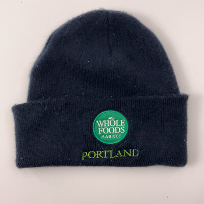 #ad Whole Foods Market Portland Winter Hat Blue $23.83