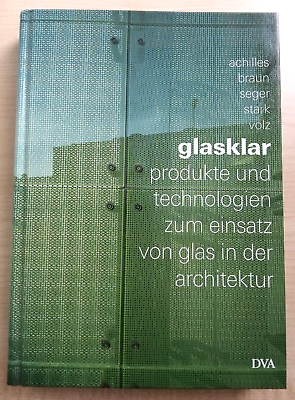 #ad #ad Technology Use of Glass in Architecture Design 2003 German Hardcover Book $69.99