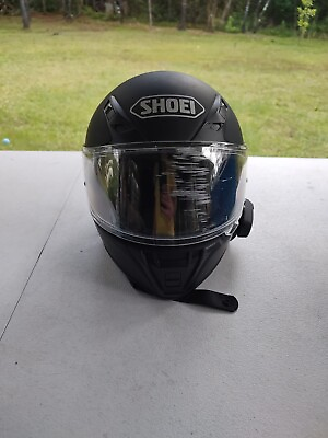 #ad Shoei Helmet w Sena Bluetooth Headset $175.00