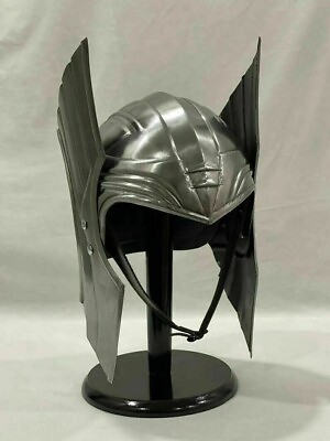 #ad Thor Helmet Ragnarok Wearable Helmet Steel With Liner And Chin Strap $160.00