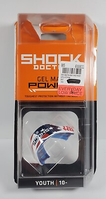 #ad Shock Doctor Mouthguard Gel Max Custom Fit Youth Age 10 amp; under Football Sports $11.04