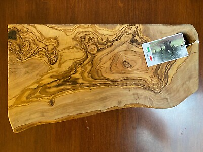 Olive Wood Cutting Charcuterie Board Bread Challah Chopping Carving Meat ITALY $39.95