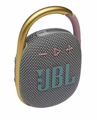 100% Real JBL Clip 4 Portable Bluetooth Speaker Gray $51.99