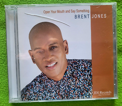 #ad NEW urban Christian black gospel CD: Brent Jones Open Your Mouth amp; Say Something $11.99