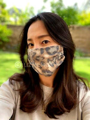 #ad USA Fashion Print Cotton Poly Face Mask Mouth Protect Cover Reusable Washable $4.48