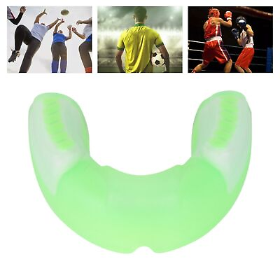 #ad #ad Shock Mouth Guard EVA Soft Adults Sports Flavored Mouth Guard for Basketball $4.93