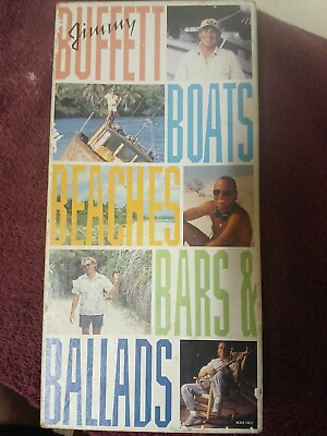#ad #ad Jimmy Buffet Boats Beaches Bars and Ballads 4 CD Box Set w Parrothead Handbook $22.49