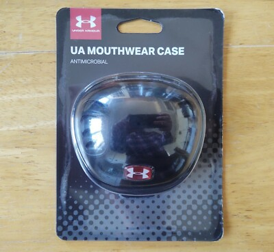 #ad UA Mouthwear Case Antimicrobial Under Armour Armourbite $4.99