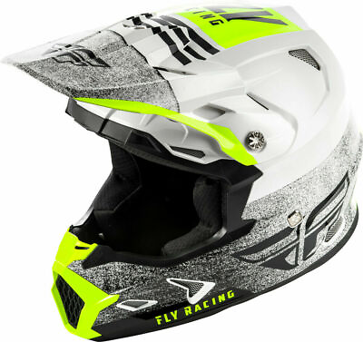 FLY RACING TOXIN EMBARGO HELMET BLACK WHITE Youth Small 73 8530ys $149.95