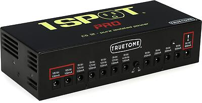 #ad Truetone 1 SPOT PRO CS12 12 output Isolated Guitar Pedal Power Supply $197.99
