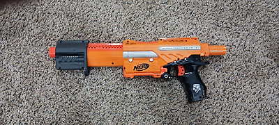 #ad Orange Nerf Alpha Trooper CS 6 Dart Blaster tested amp; working $22.00