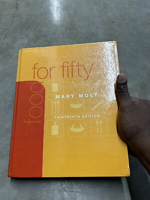 #ad Food for Fifty by Mary K. Molt 2010 Hardcover $50.00