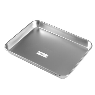 #ad Stainless Tray Stainless Steel Tray Metal Serving Tray Stainless Food Tray $27.99