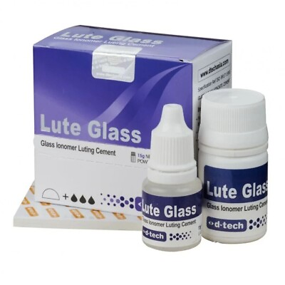 #ad #ad D Tech Lute Glass GIC Glass Iono Luting Cem For Dental Free amp; Fast Shipping $18.99