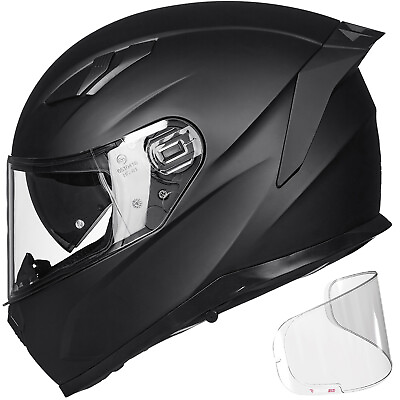 ILM Motorcycle Full Face Snowmobile Helmet Pinlock Insert Anti fog Dual VisorDOT $126.99