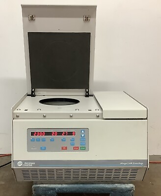 #ad Beckman Coulter Allegra 64R Refrigerated Centrifuge w F2402H Rotor Tested $3000.00