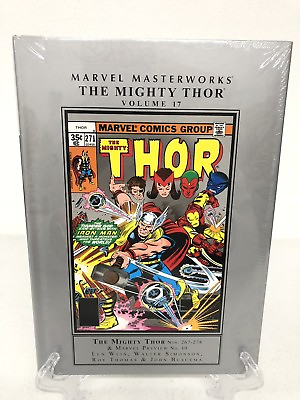 Mighty Thor Volume 17 Collects #267 278 Marvel Masterworks HC Hard Cover New $39.95