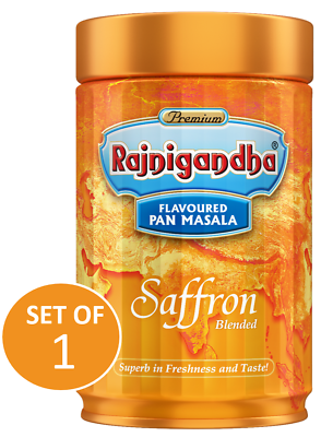 #ad #ad Rajnigandha Saffron Masala Premium Flavored Mouth Freshener 100g Pack of 1 $19.47