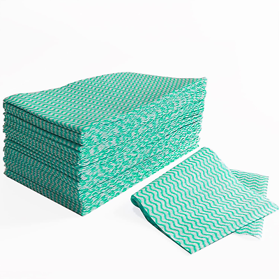 #ad #ad Green Handi Wipes Disposable Dish Cloths Heavy Duty Kitchen Towels Reusable Clea $23.32