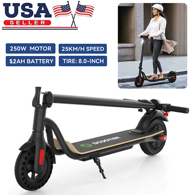 #ad #ad ADULT ELECTRIC SCOOTER 5.2AH LONG RANGE FOLDING E SCOOTER SAFE URBAN COMMUTER $185.00