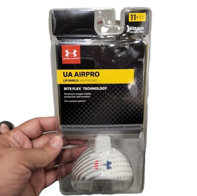 #ad Under Armour UA Air Pro Lip Shield Mouthguard Bite Flex Technology New $15.00