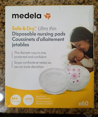 #ad Medela Ultra Thin Disposable Nursing Pads 60 Ct $12.00