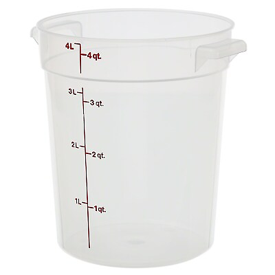 #ad #ad Cambro RFS4PP190 4 qt Polypropylene Round Food Storage Container 78581 $21.08