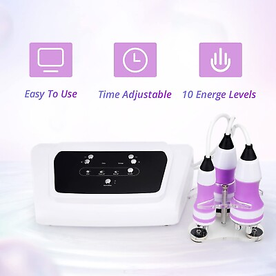 3in1 Portable Unoisetion Facial Skin Care Body Massage Lifting Beauty Machine $128.00