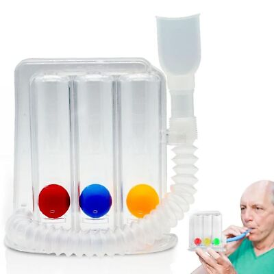 #ad Breathing Exercise Device for Lung Function Deep Respiration $10.49