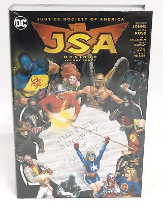 #ad JSA Justice Society of America Omnibus Volume 3 Three HC DC Comics New $150 $76.94