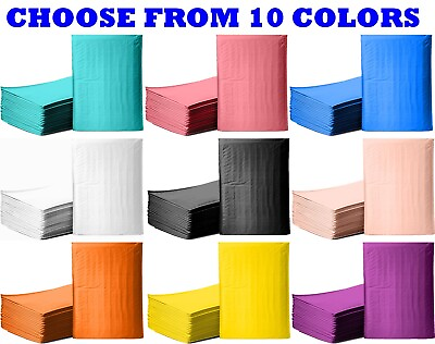 #ad ANY SIZE COLOR POLY BUBBLE MAILERS SHIPPING PADDED BAGS MAILING ENVELOPES SMALL $9.11