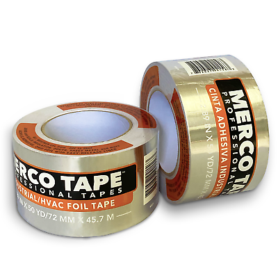 #ad MERCO 16 rolls Cold Weather Foil Tape 72mm x 50yd x 2mil Professional ... $194.40