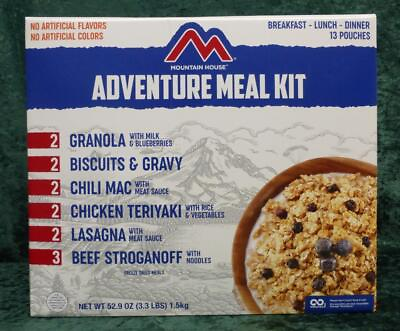 Mountain House Freeze Dried Emergency Meals Adventure Box Survival Food MREs $107.40