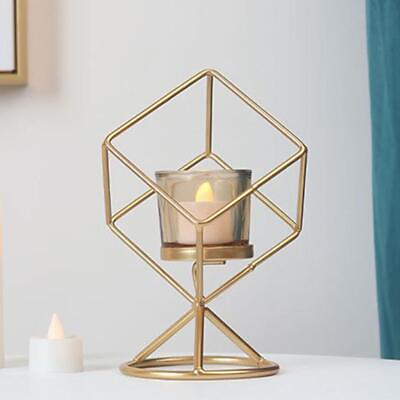 #ad #ad 3D Geometric Wedding Party Candlestick Tealight Holder With $13.93