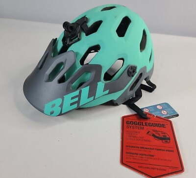 #ad #ad bell helmet medium 55 59 Adjustable Visor with camera mount $24.62