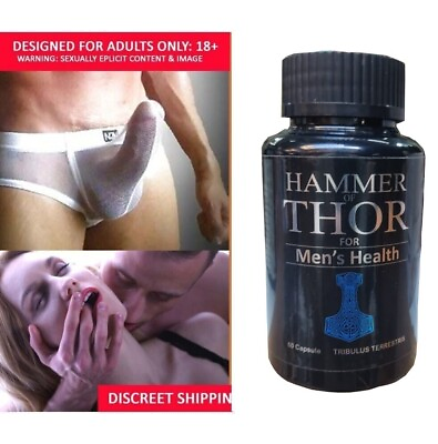 #ad Hammer Of Thor for Erection Enhancement Enlargement Power 60 Capsules $15.99